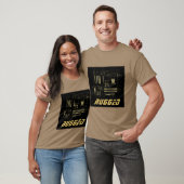 T-shirt or noir Geek robuste | Carte de circuit | Tech (Unisexe)