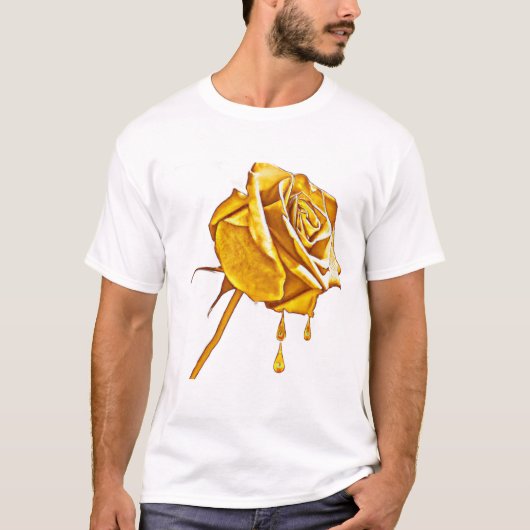 T-shirt or rose (Devant)