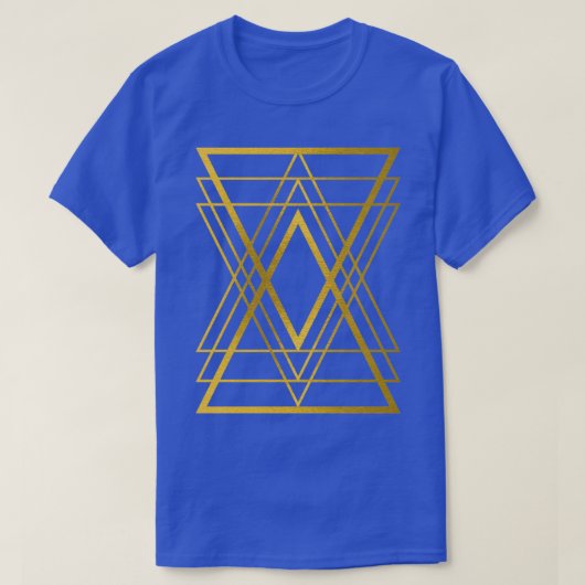 T-shirt Or triangle (Design devant)