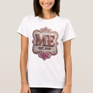 T-shirt Or vif ART ABSTRAIT Dessin abstrait