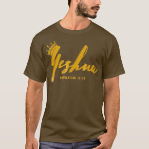 T-shirt Or Yeshua Messianic racine hébraïque Israélites