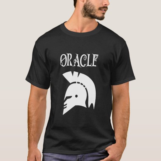 T-shirt Oracle Costume Simple Greek God Workout Oracle Cos (Devant)