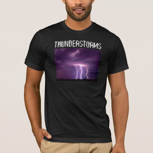 T-shirt Orages (Devant)