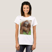T-shirt Orang-outan riant (Devant entier)