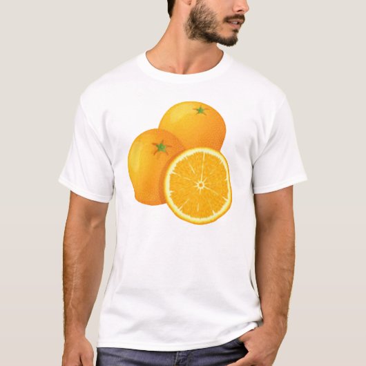 T-shirt orange (Devant)