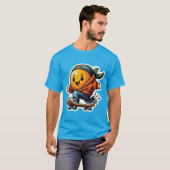 T-SHIRT ORANGE 4 (Devant entier)