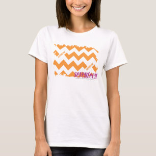 T-shirt Orange 4 de zigzag