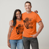 T-Shirt orange à manches courtes (Unisexe)
