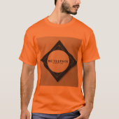 T-shirt Orange Beats : DJ Designing Vibes (Devant)