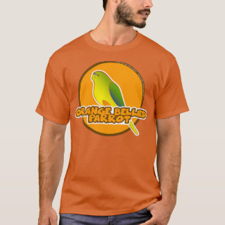 T-shirt Orange Bellied Parrot Critically Endangered