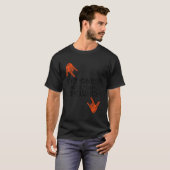 T-shirt Orange Choisir la gentillesse Acceptation Inclusio (Devant entier)