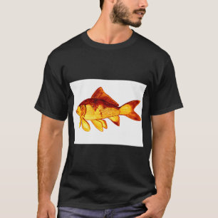 T-shirt Orange Comète