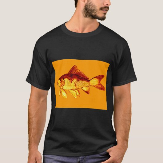 T-shirt Orange Comète (Devant)