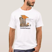 T-shirt Orange Cowboy Boot Graduation Cap & Diplôme (Devant)