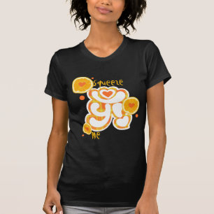T-shirt Orange Crush me serrer le logo de conception