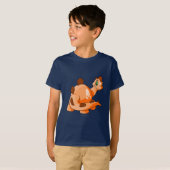 T-shirt Orange de Chomby (Devant entier)