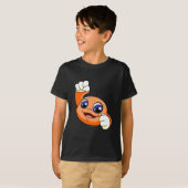 T-shirt Orange de Kiko (Devant entier)