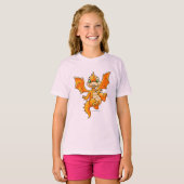 T-shirt Orange de Scorchio (Devant entier)