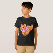 T-shirt Orange de Wocky (Devant entier)