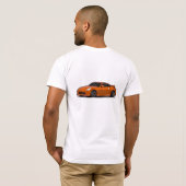 T-shirt Orange de Z (Dos entier)