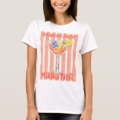T-shirt Orange Drop Martini Mahjong (Devant)