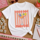 T-shirt Orange Drop Martini Mahjong