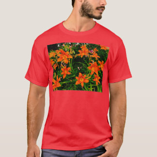 T-shirt Orange Flowers nous donne du pouvoir
