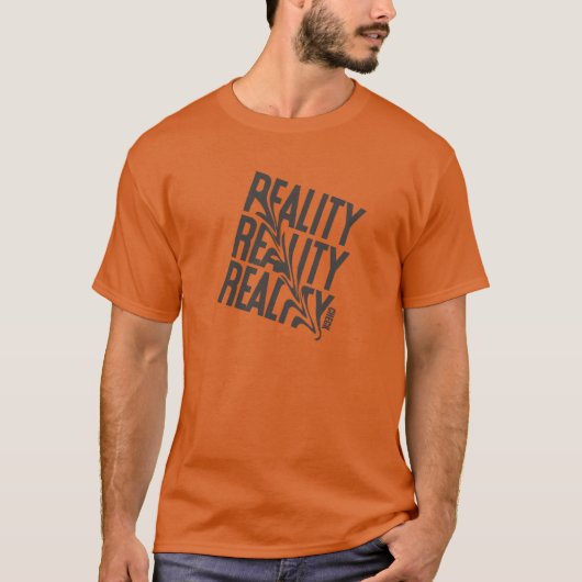 T-Shirt Orange Foncé Basique | Tee Confortable et (Devant)