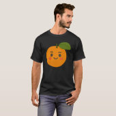 T-shirt Orange – Fresh Vibrant Fruit Illustration (Devant entier)