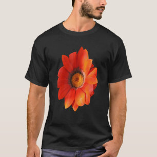T-shirt Orange Gazania Flower