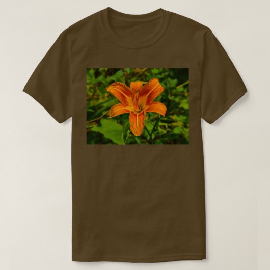 T-shirt Orange Glow 1 (Design devant)