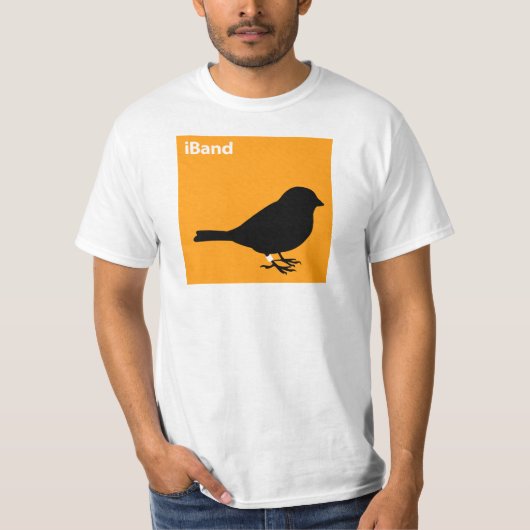 T-shirt Orange iBand (Devant)