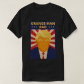 T-shirt Orange Man Rad (Design devant)