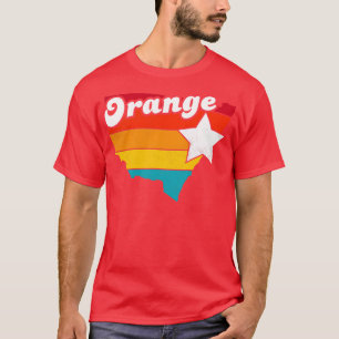 T-shirt Orange New South Wales Souvenir Vintage