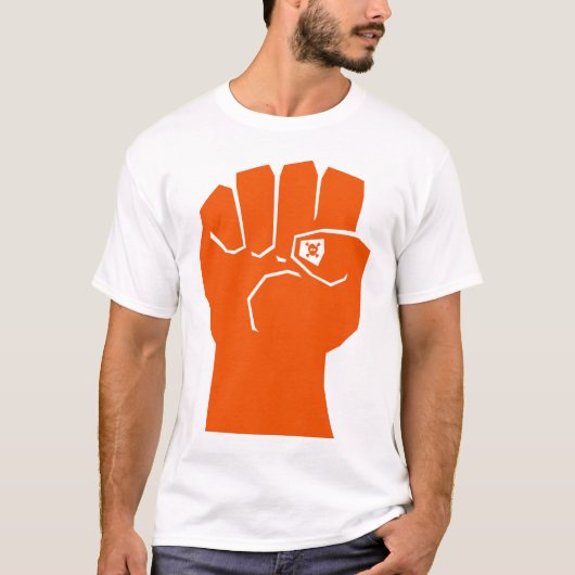 T-shirt Orange Power (Devant)
