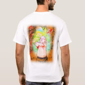 T-shirt Orange pressée (Dos)