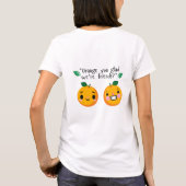 T-SHIRT ORANGE QUOTE (Dos)