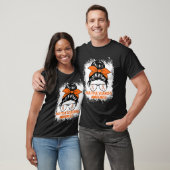 T-shirt Orange Ruban Femmes Ms Sclérose Multiple (Unisexe)