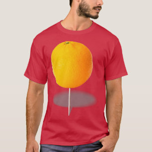 T-shirt Orange sur un cure-dents Donc j'ai épousé un assas