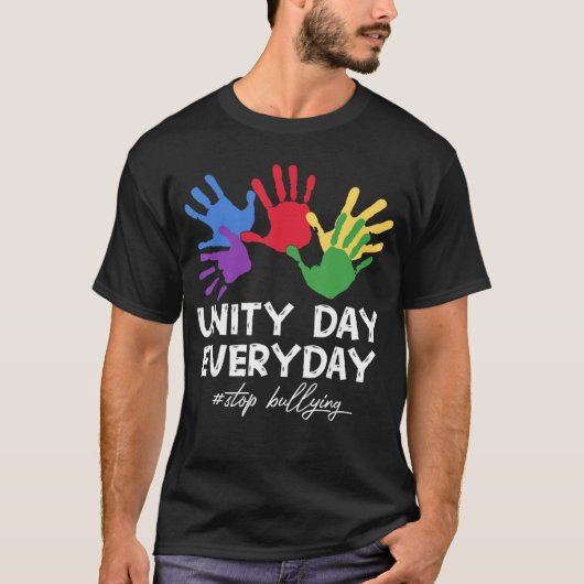 T-shirt Orange Unity Day Everyday Bullying Prevention Awar (Devant)