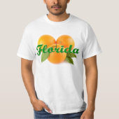 T-shirt Oranges de Floride pour hommes (Devant)