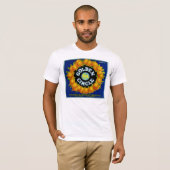 T-shirt Oranges du cercle d'or (Devant entier)