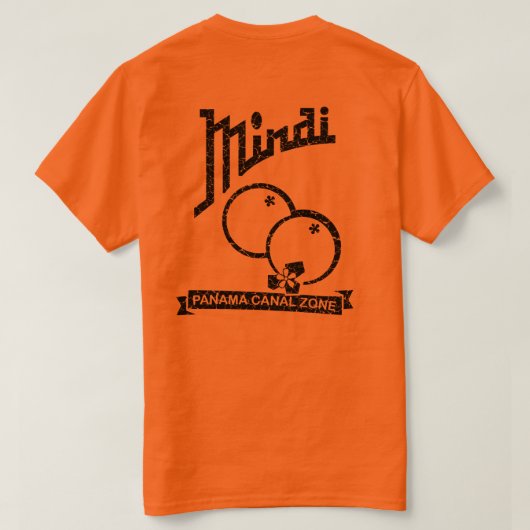T-shirt Oranges Mindi PCZ (texture) (Design dos)