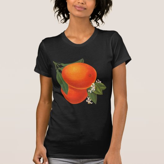 T-shirt Oranges Vintage (Devant)