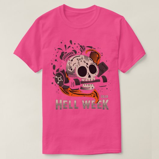 T-shirt ORANGETHEORY Hell Week October 2022 (Design devant)