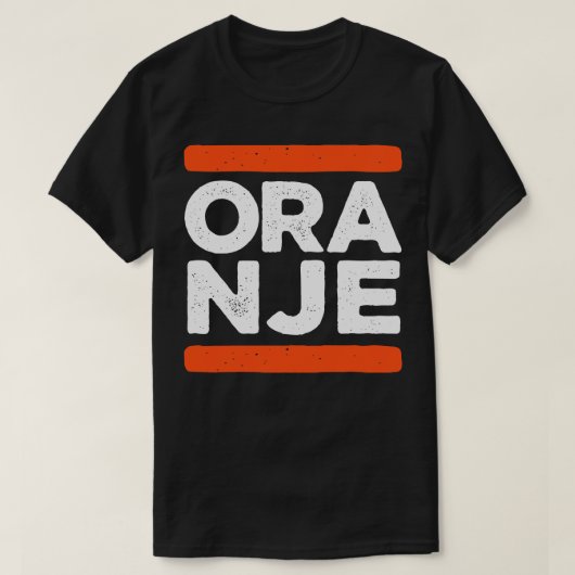 T-shirt Oranje Pays-Bas (Design devant)