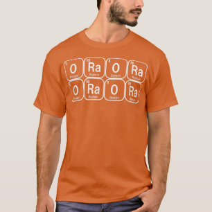 T-shirt Oraora Japonaise Chimie Anime Chemise Science Peri