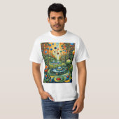 T-shirt Orbes dans le feuillage 1 (Devant entier)
