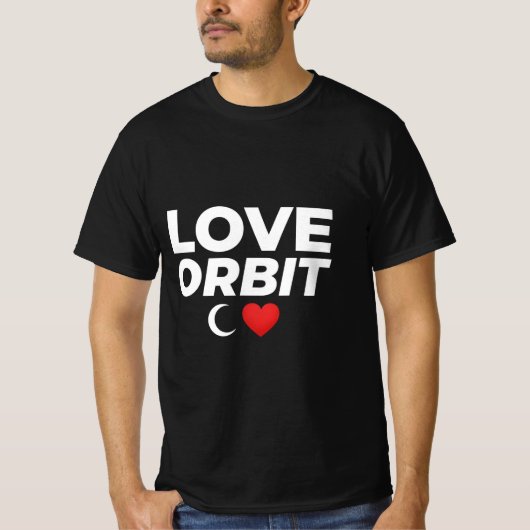 T-SHIRT ORBITE DE L'AMOUR (Devant)