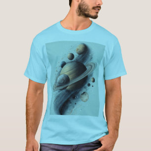 T-shirt Orbite de style
